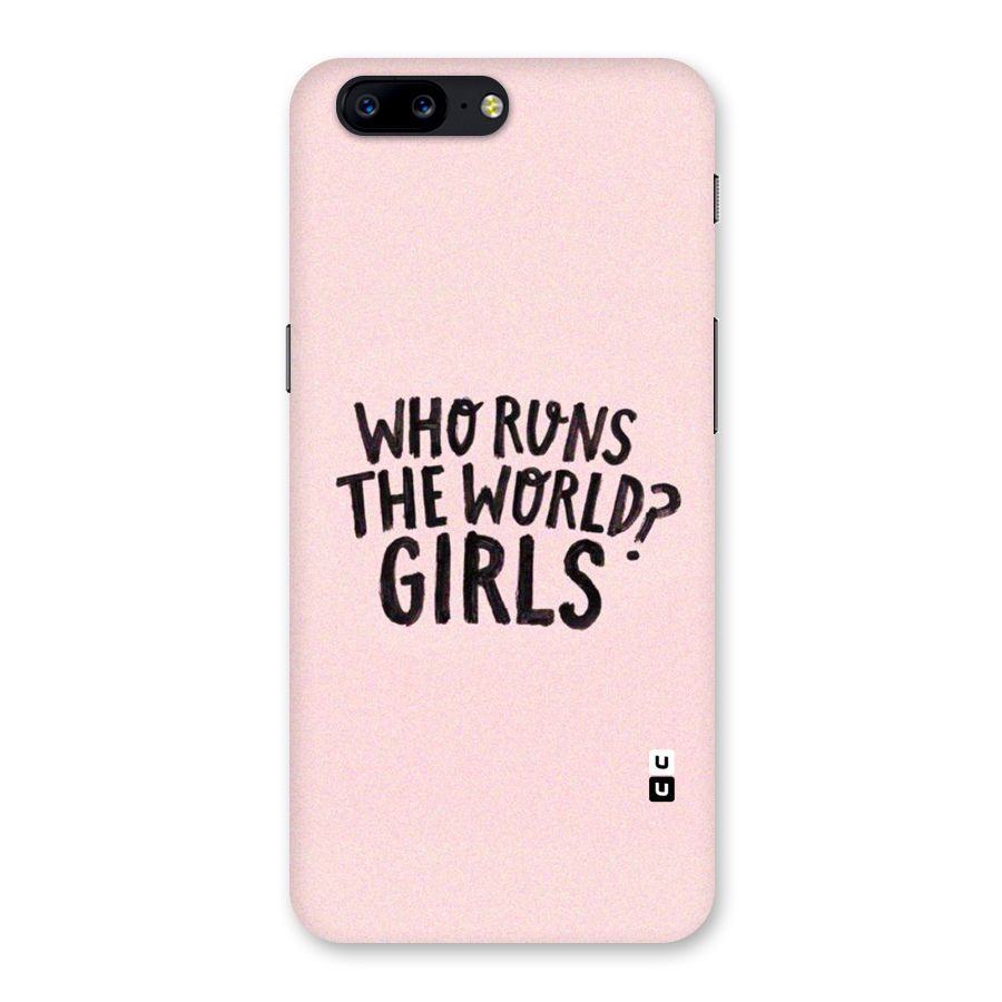 Girls World Back Case for OnePlus 5