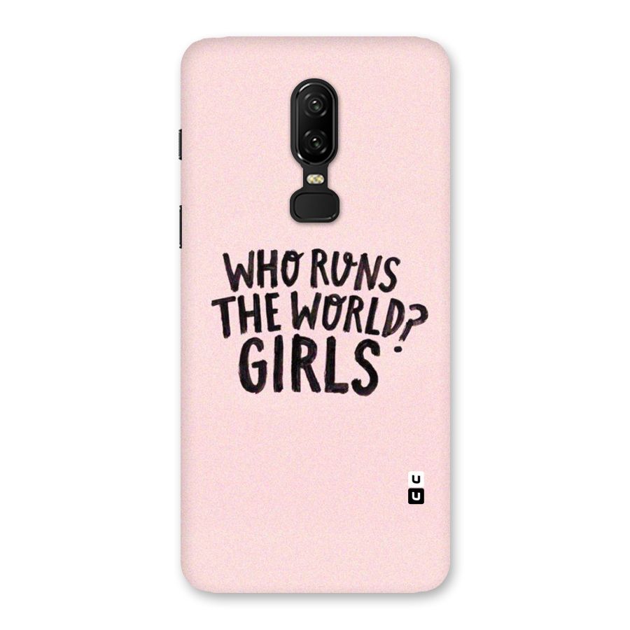 Girls World Back Case for OnePlus 6