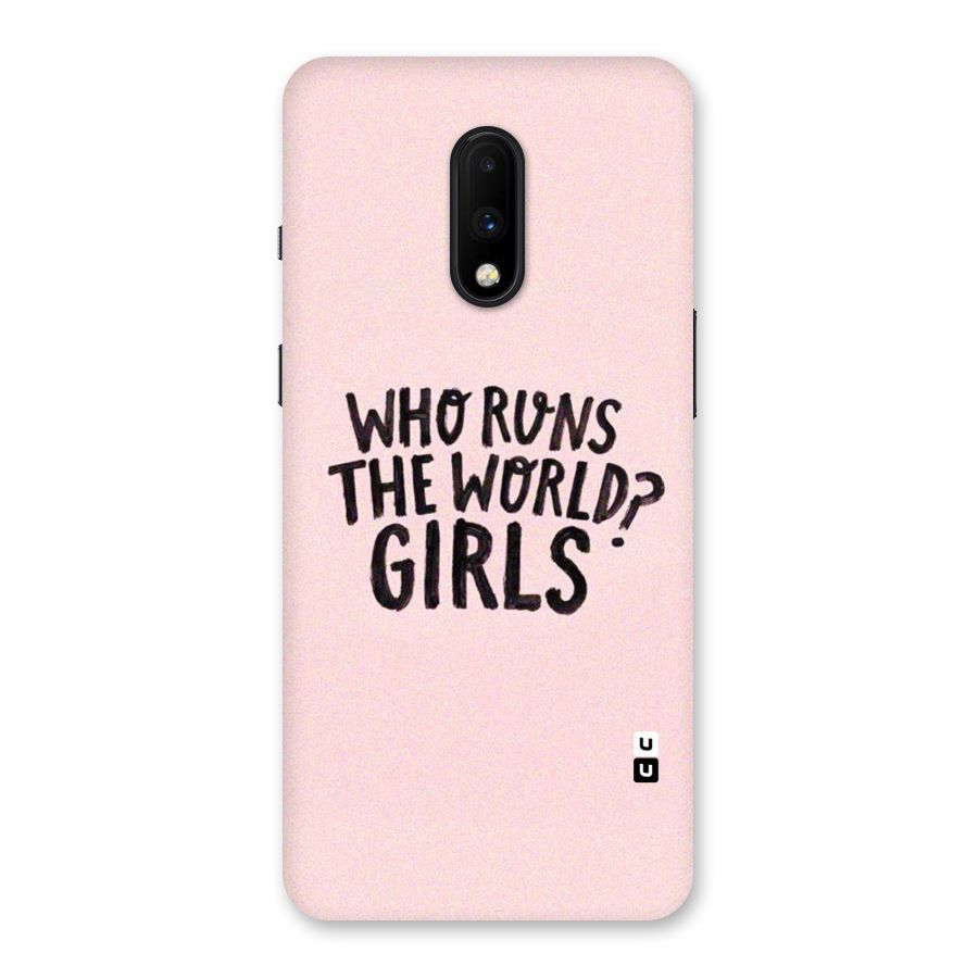 Girls World Back Case for OnePlus 7