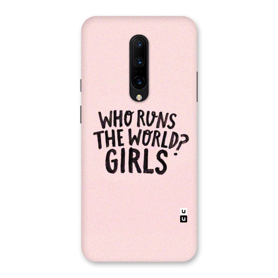 Girls World Back Case for OnePlus 7 Pro
