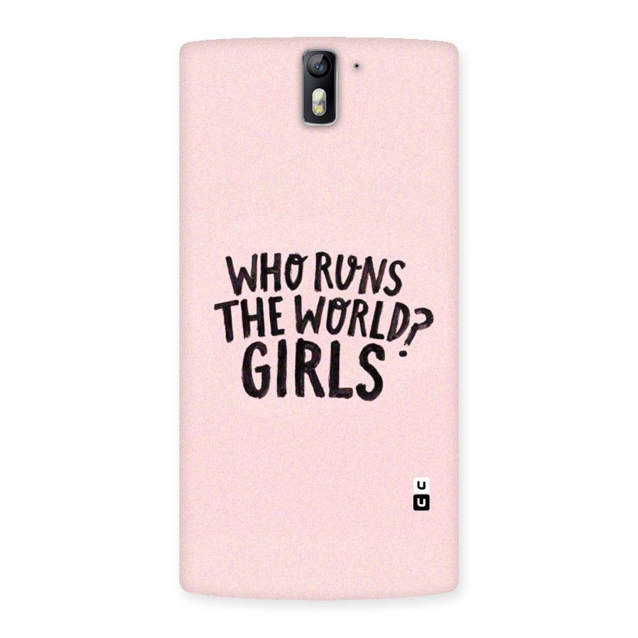 Girls World Back Case for One Plus One