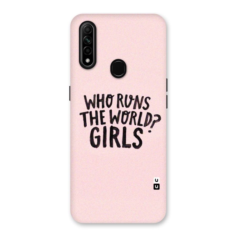 Girls World Back Case for Oppo A31