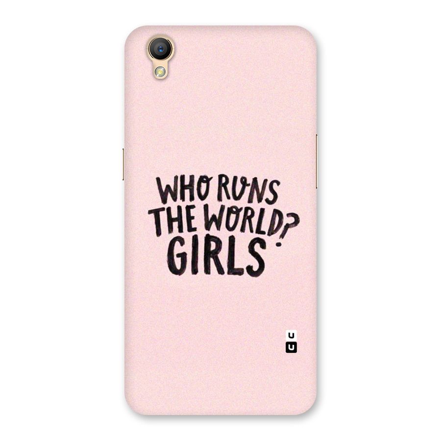 Girls World Back Case for Oppo A37