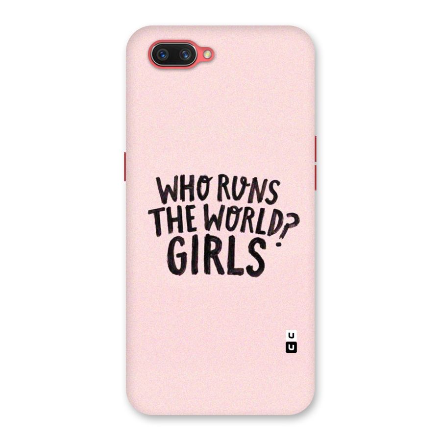 Girls World Back Case for Oppo A3s