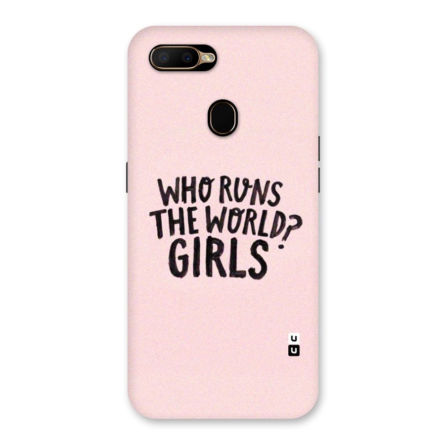 Girls World Back Case for Oppo A5s