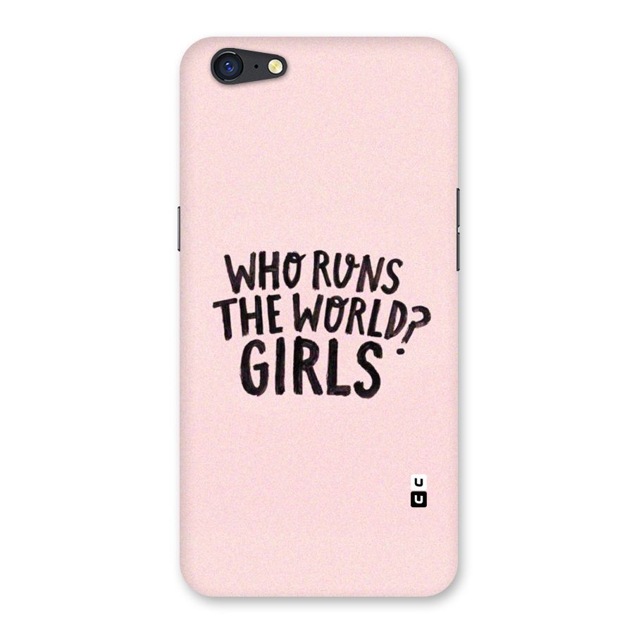 Girls World Back Case for Oppo A71