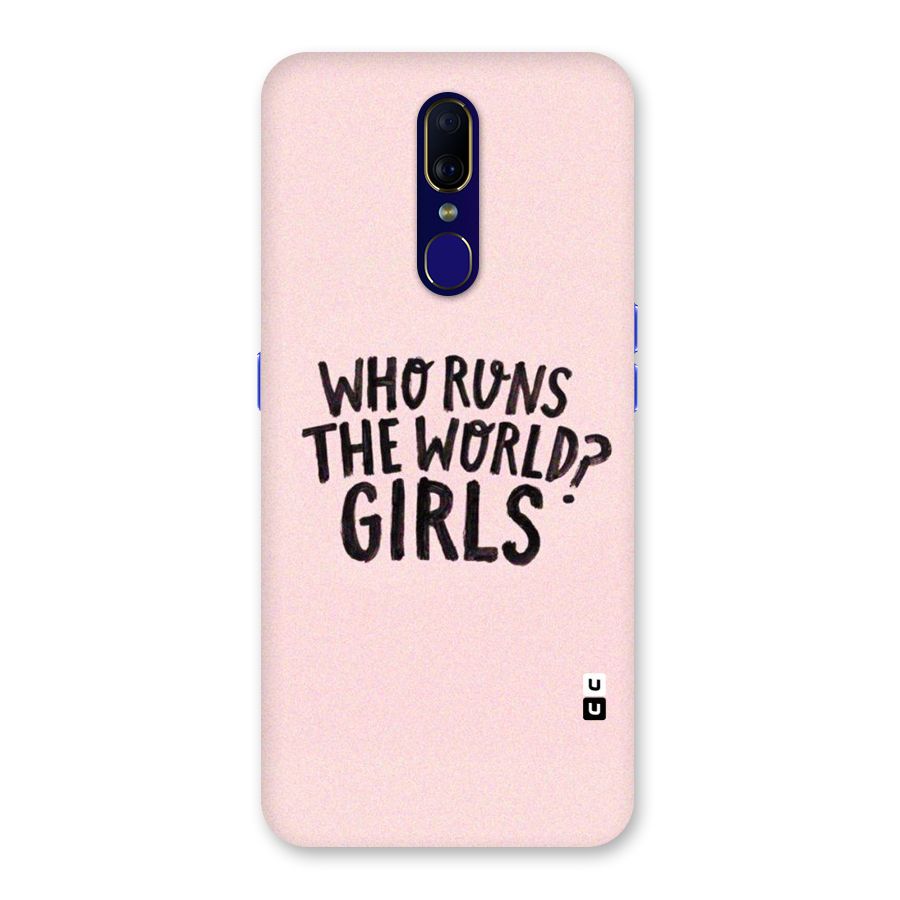 Girls World Back Case for Oppo A9