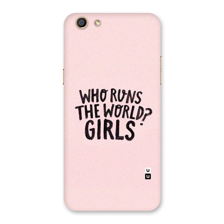 Girls World Back Case for Oppo F3