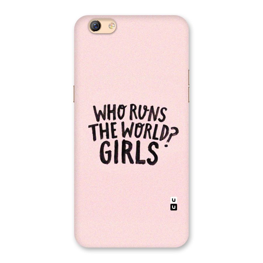 Girls World Back Case for Oppo F3 Plus