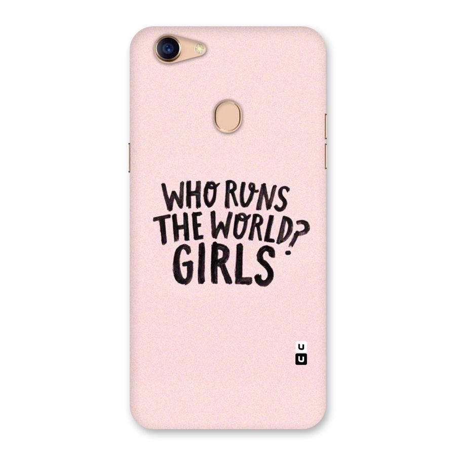 Girls World Back Case for Oppo F5
