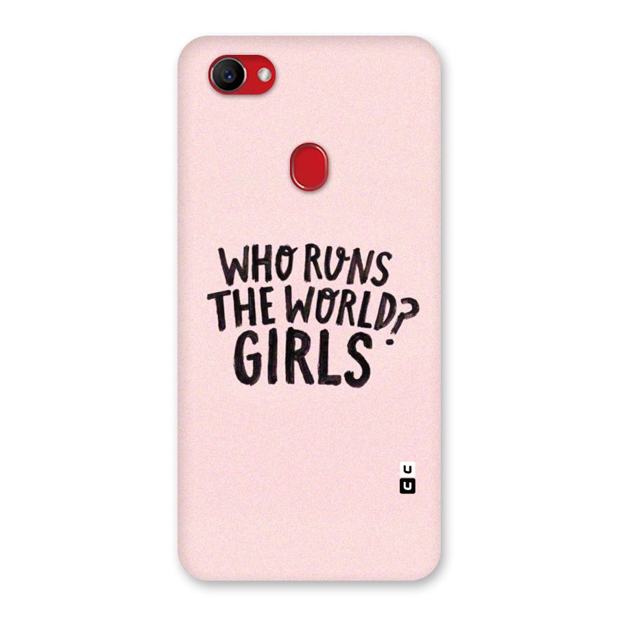 Girls World Back Case for Oppo F7