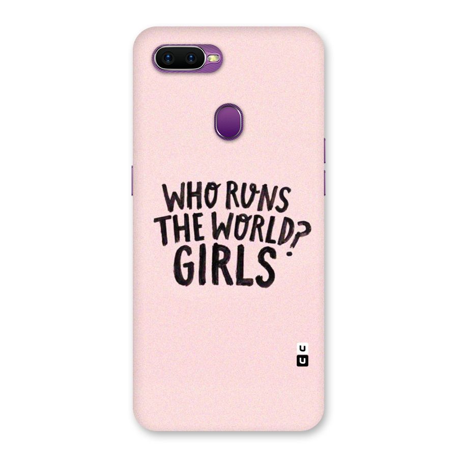 Girls World Back Case for Oppo F9