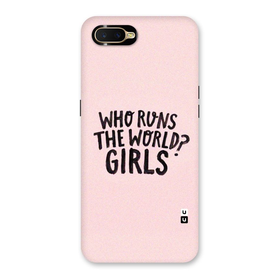 Girls World Back Case for Oppo K1