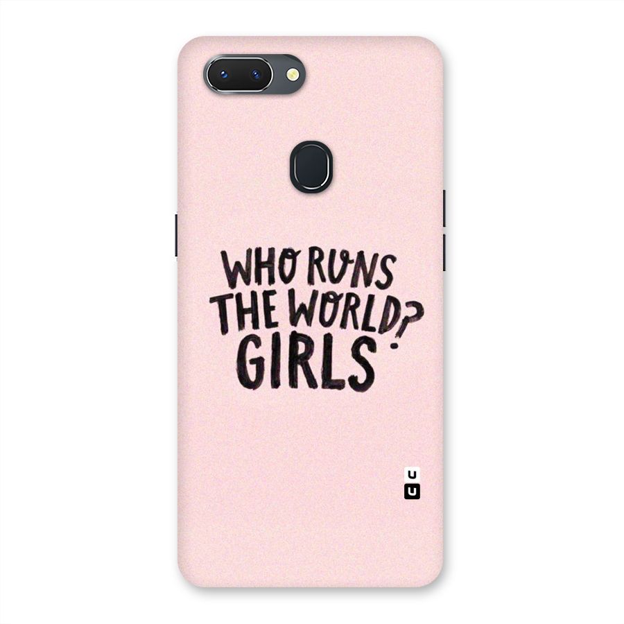Girls World Back Case for Oppo Realme 2