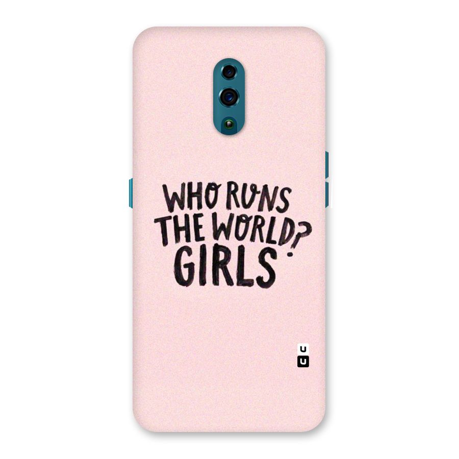 Girls World Back Case for Oppo Reno