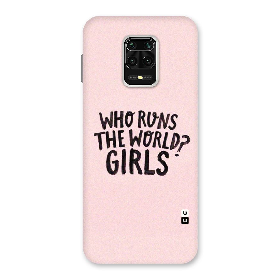 Girls World Back Case for Poco M2 Pro