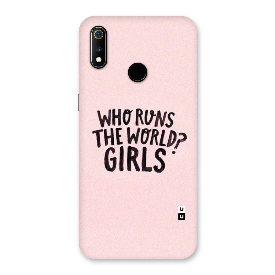 Girls World Back Case for Realme 3