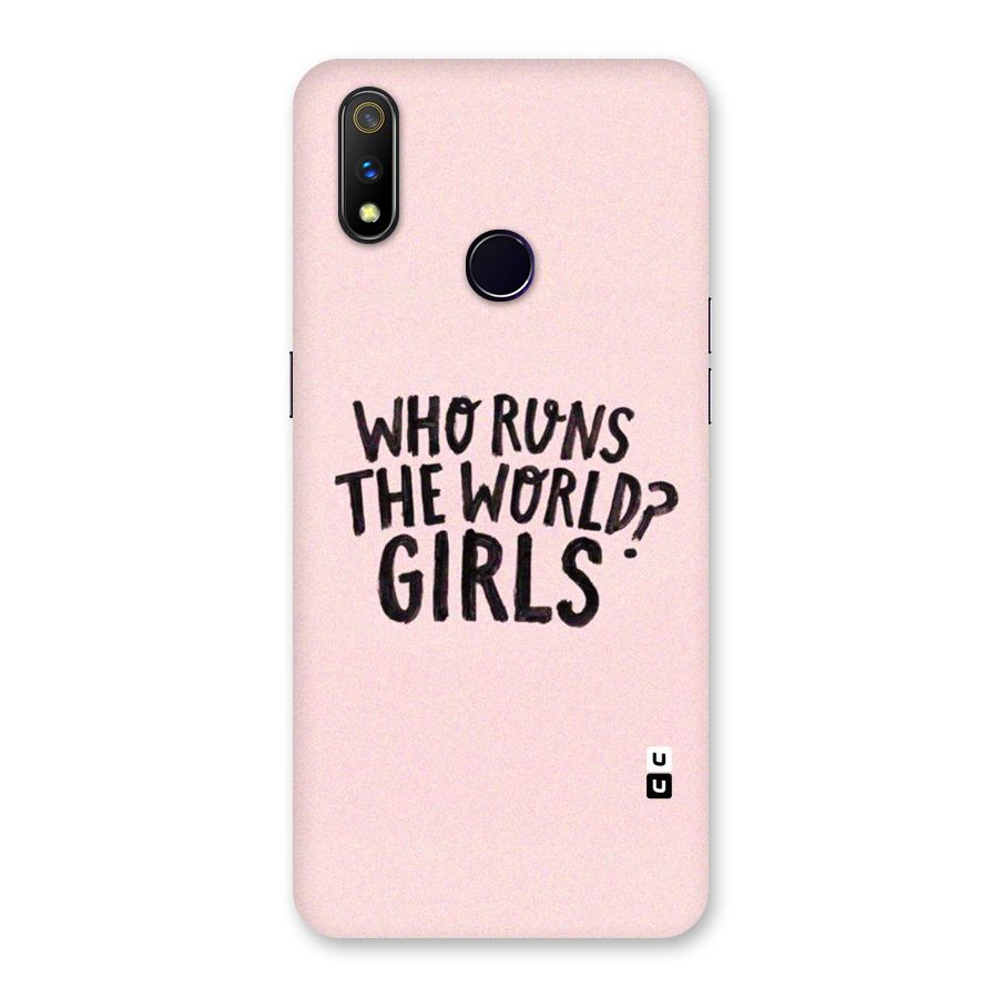 Girls World Back Case for Realme 3 Pro