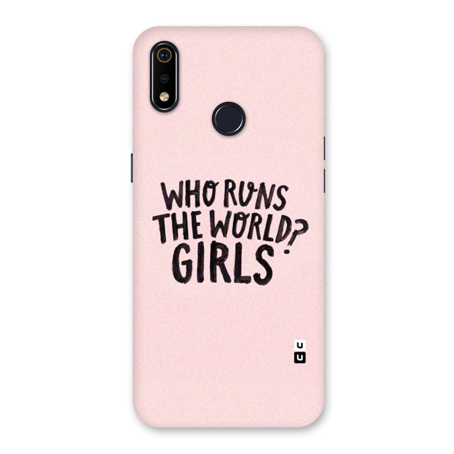 Girls World Back Case for Realme 3i