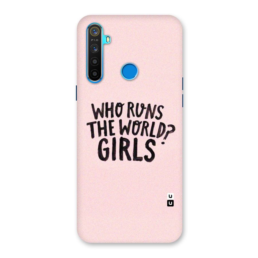 Girls World Back Case for Realme 5s