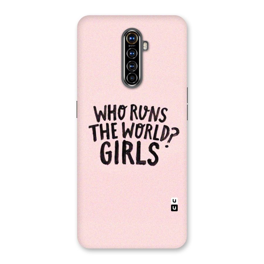 Girls World Back Case for Realme X2 Pro