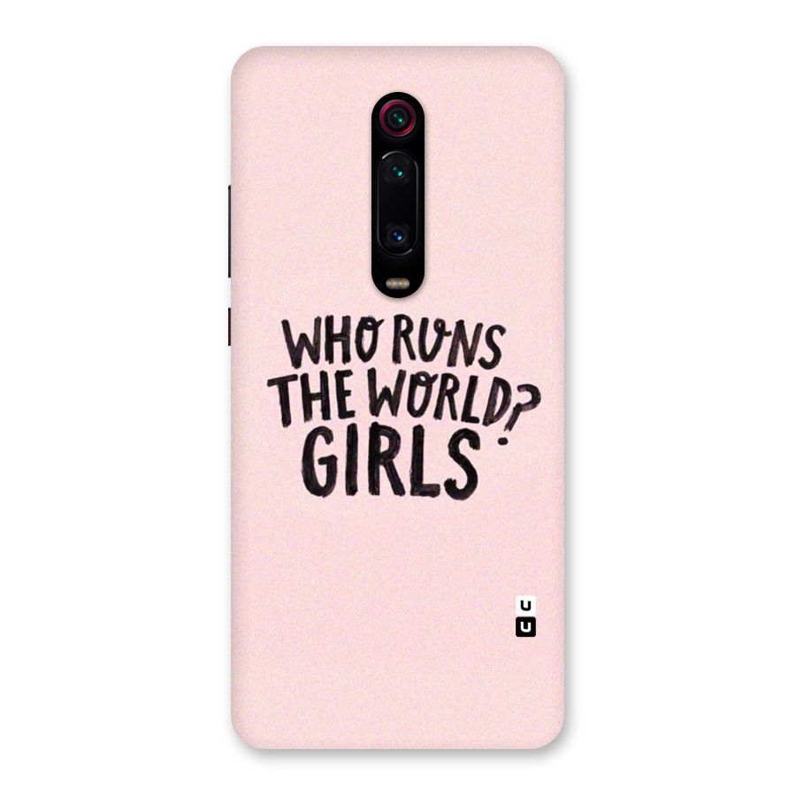 Girls World Back Case for Redmi K20