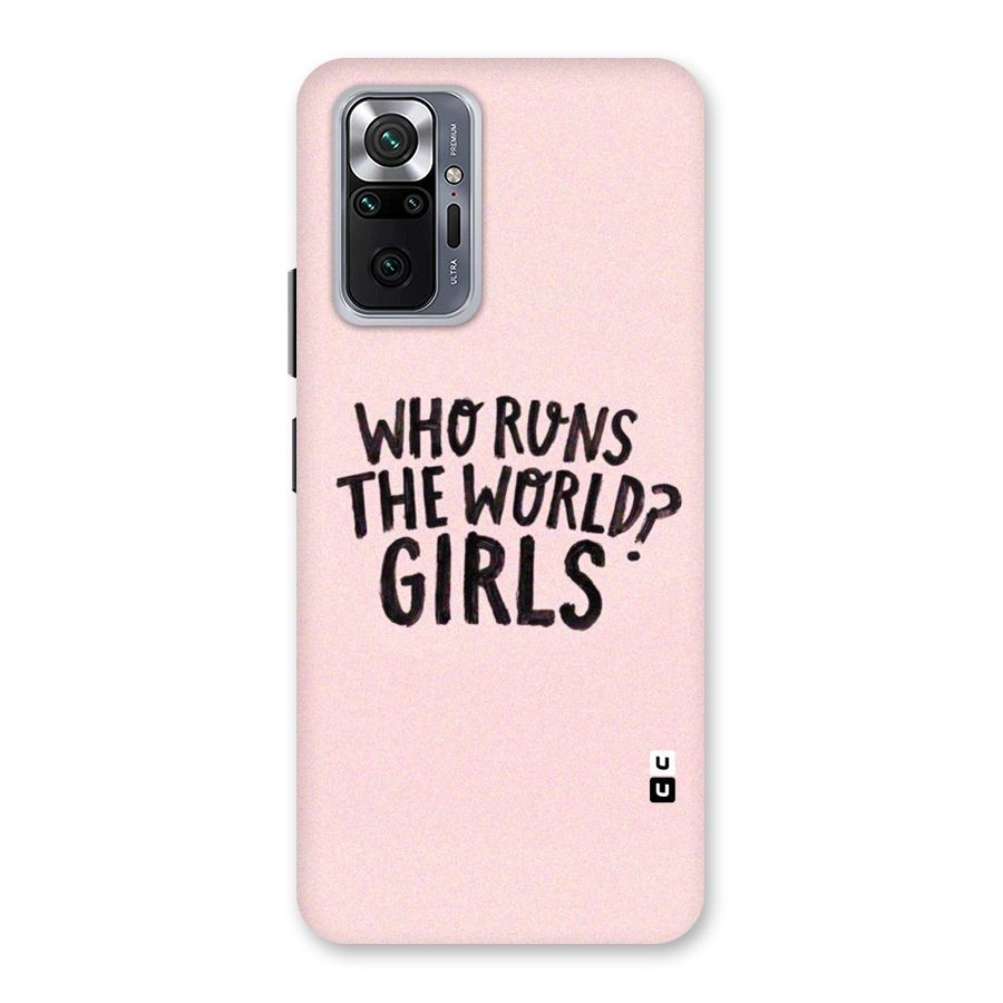 Girls World Back Case for Redmi Note 10 Pro Max