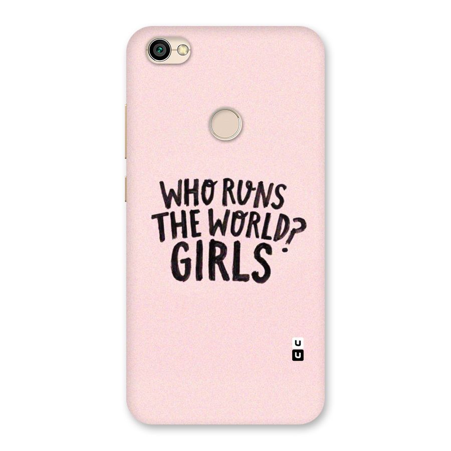 Girls World Back Case for Redmi Y1 2017