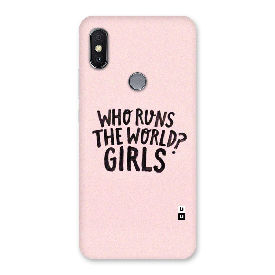Girls World Back Case for Redmi Y2