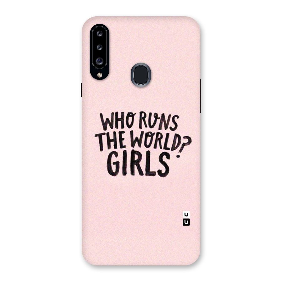 Girls World Back Case for Samsung Galaxy A20s
