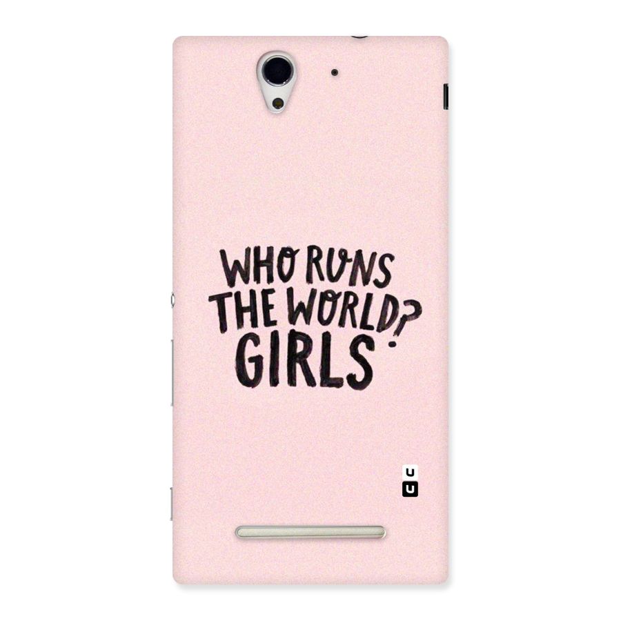 Girls World Back Case for Sony Xperia C3