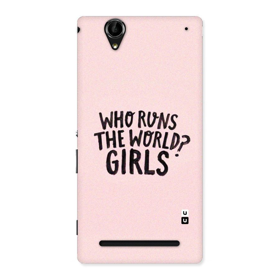 Girls World Back Case for Sony Xperia T2