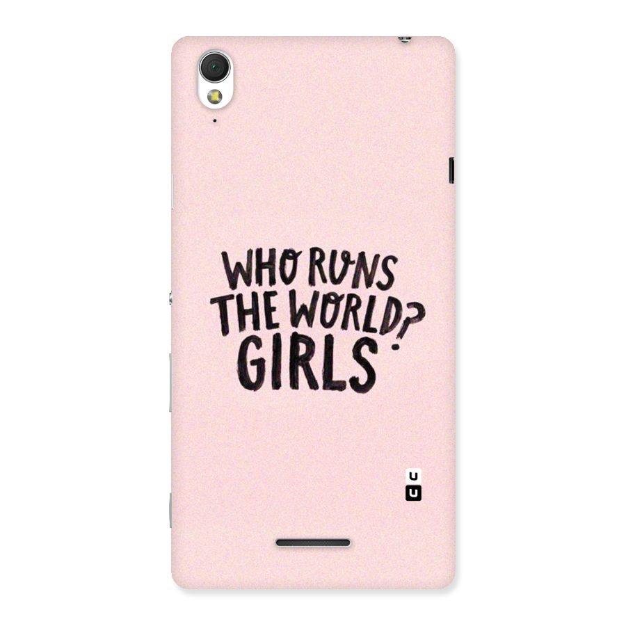 Girls World Back Case for Sony Xperia T3