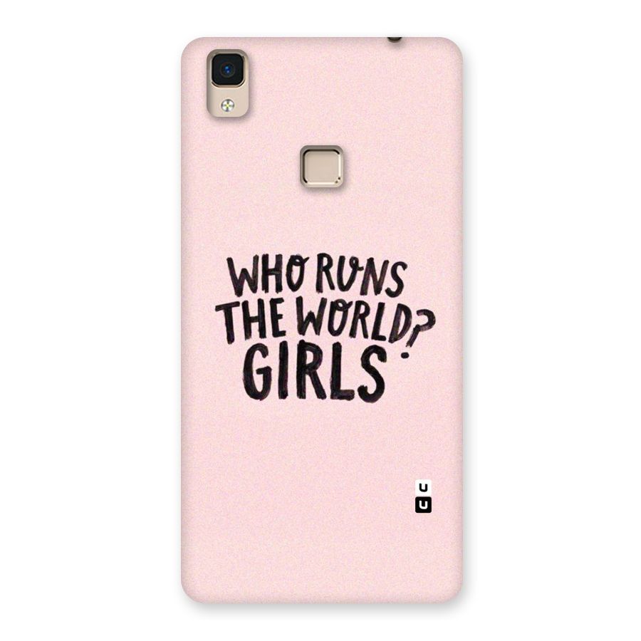 Girls World Back Case for V3 Max