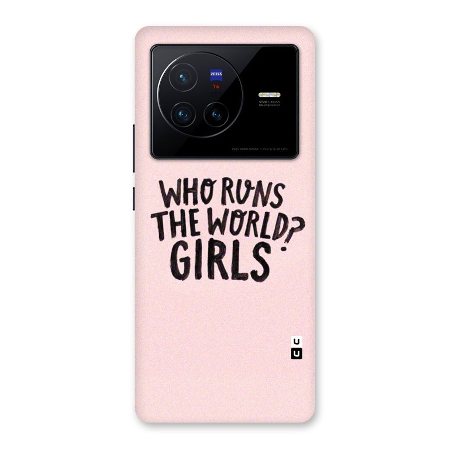 Girls World Back Case for Vivo X80