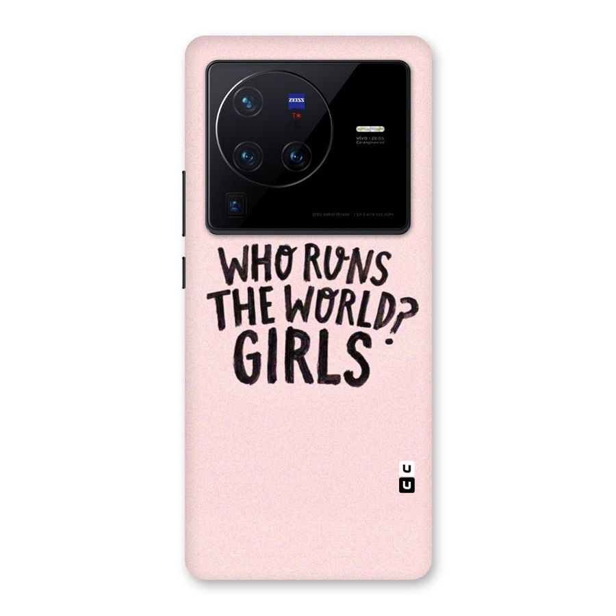 Girls World Back Case for Vivo X80 Pro