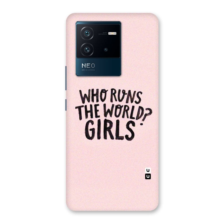 Girls World Back Case for Vivo iQOO Neo 6 5G
