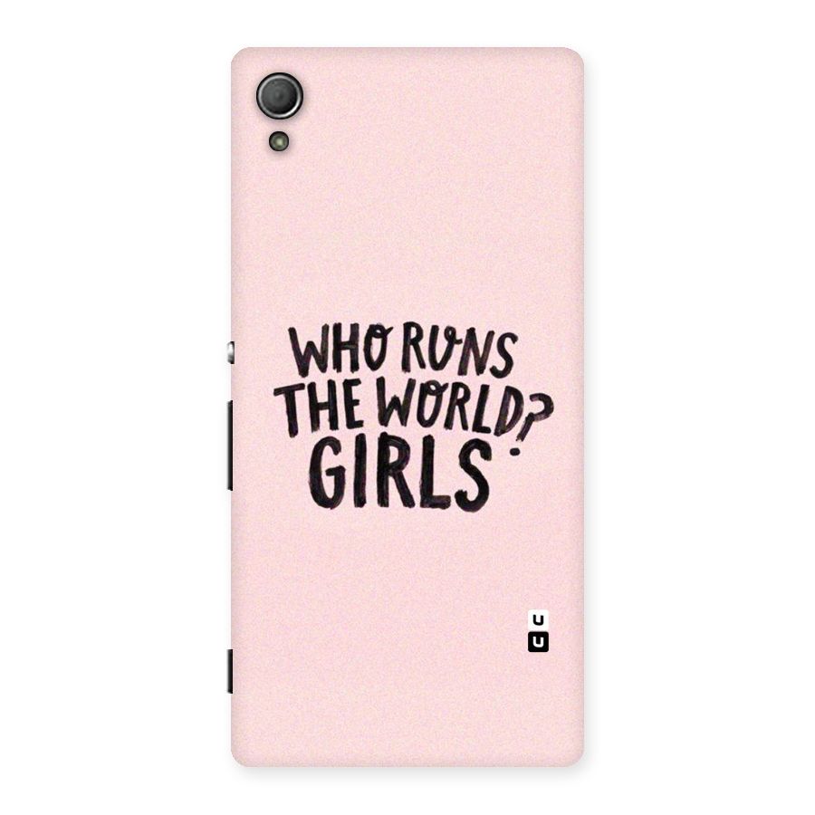Girls World Back Case for Xperia Z3 Plus