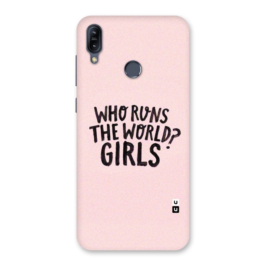 Girls World Back Case for Zenfone Max M2