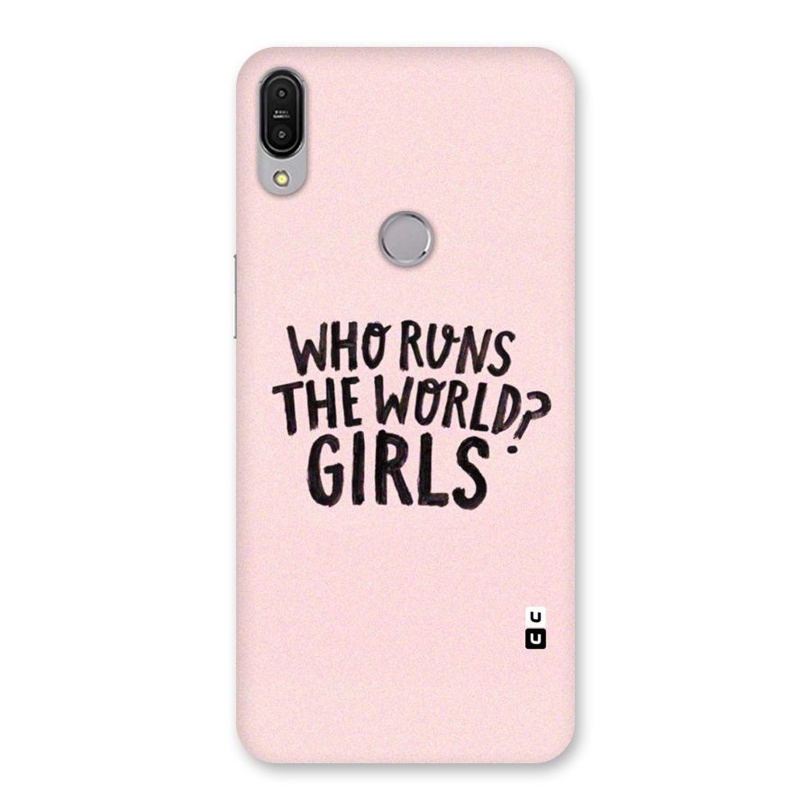 Girls World Back Case for Zenfone Max Pro M1