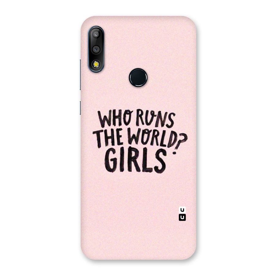 Girls World Back Case for Zenfone Max Pro M2