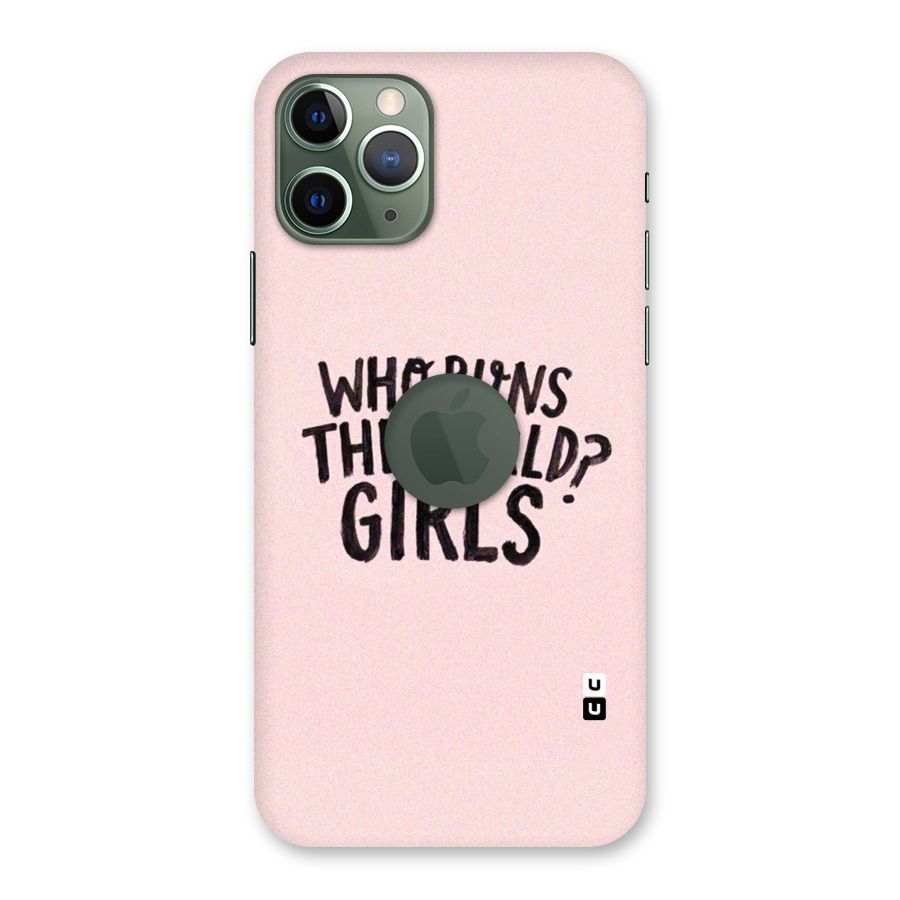 Girls World Back Case for iPhone 11 Pro Logo  Cut