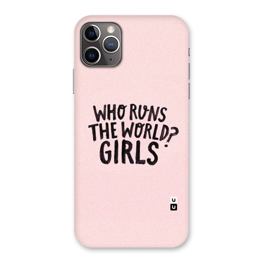 Girls World Back Case for iPhone 11 Pro Max