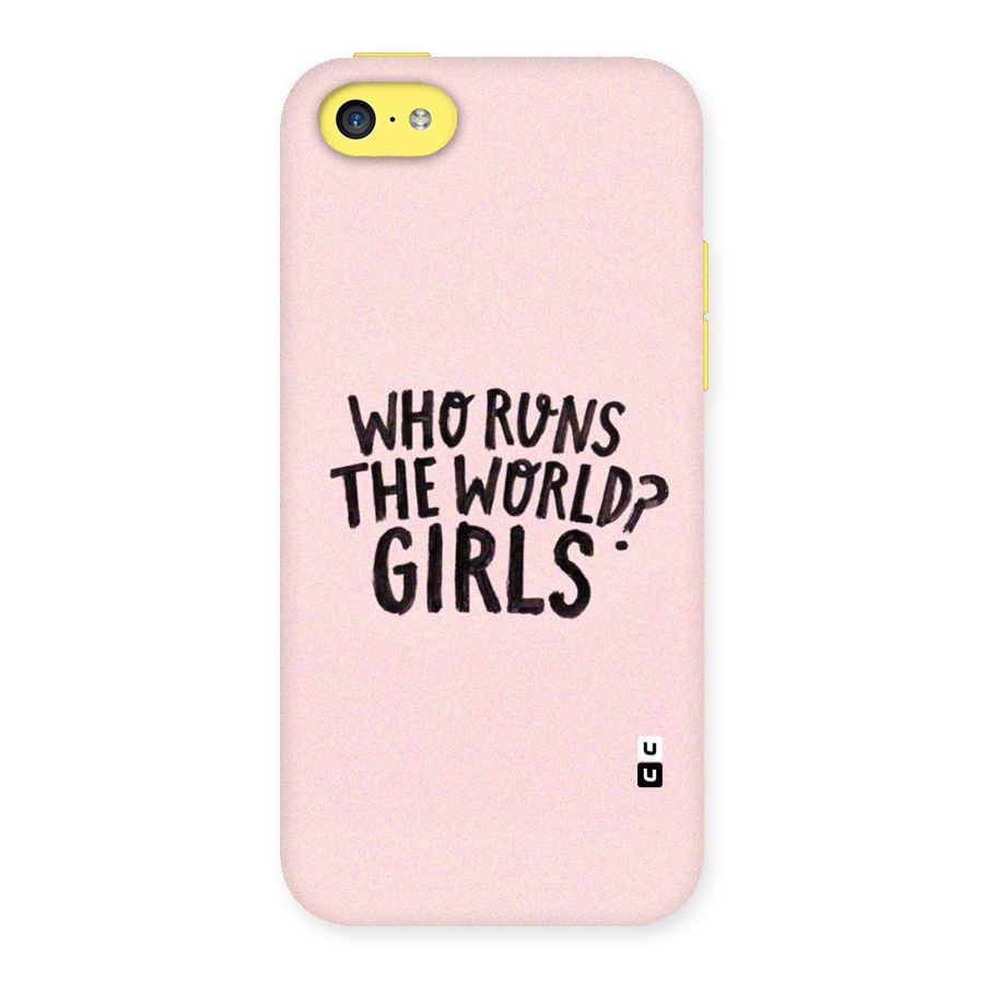 Girls World Back Case for iPhone 5C