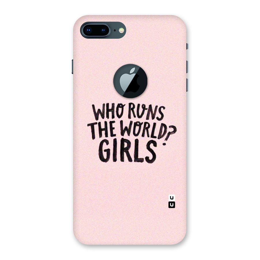 Girls World Back Case for iPhone 7 Plus Logo Cut