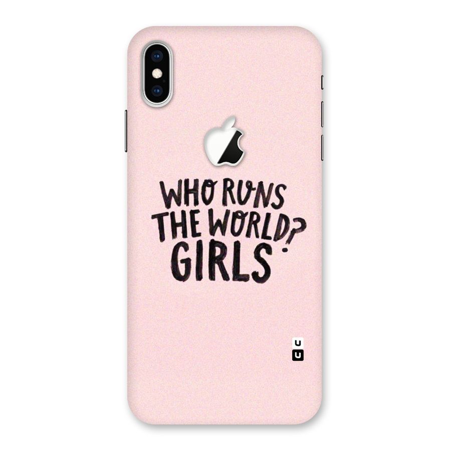 Girls World Back Case for iPhone XS Max Apple Cut