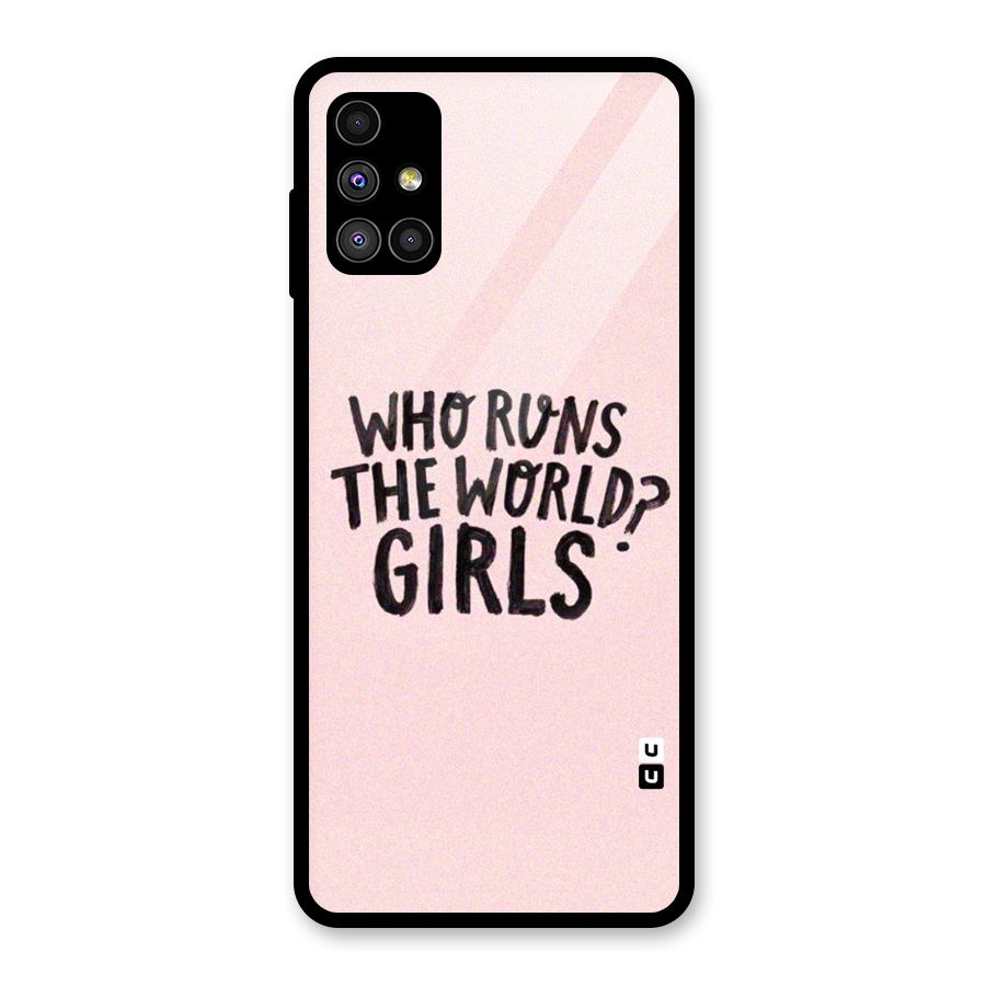Girls World Glass Back Case for Galaxy M51