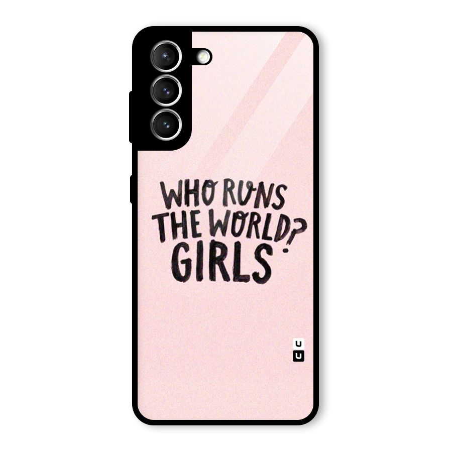 Girls World Glass Back Case for Galaxy S21 5G