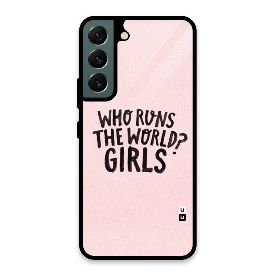 Girls World Glass Back Case for Galaxy S22 5G