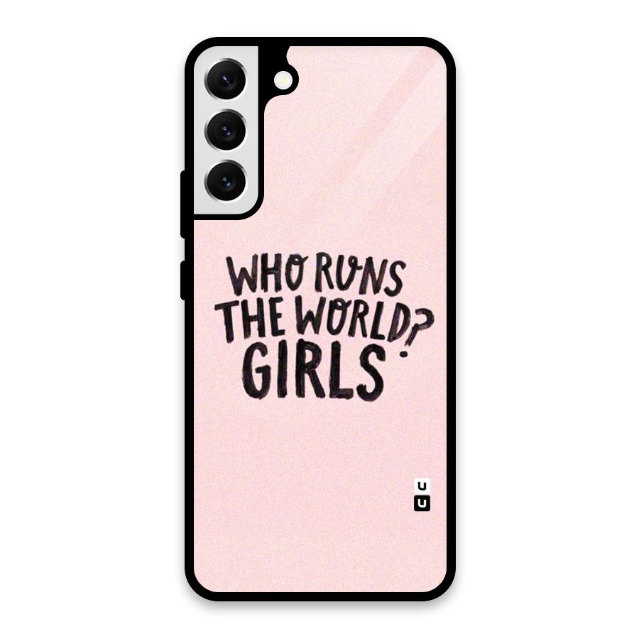 Girls World Glass Back Case for Galaxy S22 Plus 5G